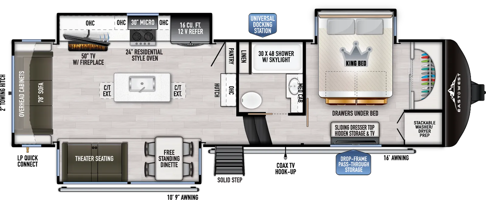 Ahara 325RL - DSO Floorplan